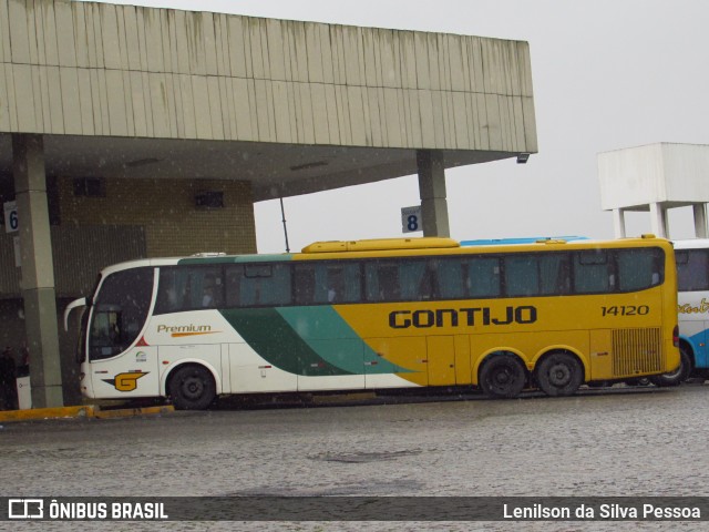 Empresa Gontijo de Transportes 14120 na cidade de Caruaru, Pernambuco, Brasil, por Lenilson da Silva Pessoa. ID da foto: 11469731.