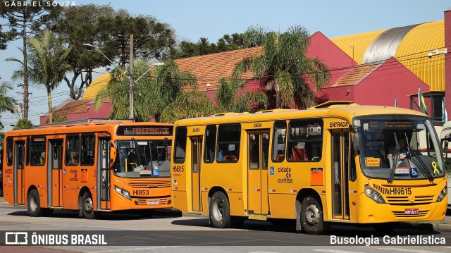 Auto Viação Redentor HN615 na cidade de Curitiba, Paraná, Brasil, por Busologia Gabrielística. ID da foto: 11469058.