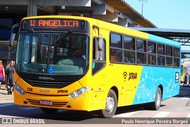 Sharp Transportes 136 na cidade de Araucária, Paraná, Brasil, por Paulo Henrique Pereira Borges. ID da foto: 11468925.