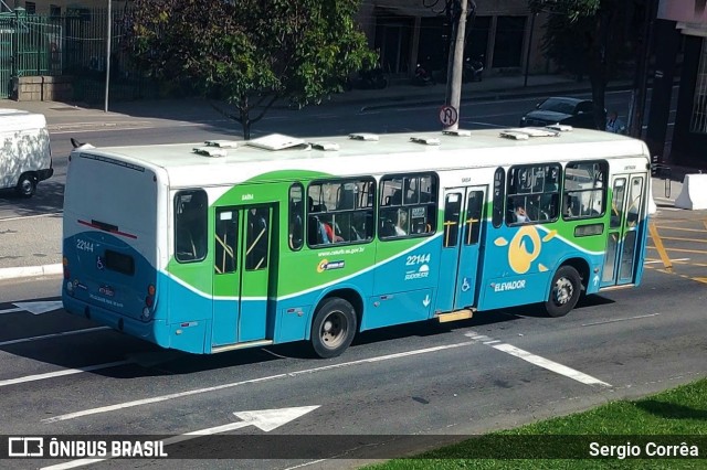 Nova Transporte 22144 na cidade de Vitória, Espírito Santo, Brasil, por Sergio Corrêa. ID da foto: 11468231.