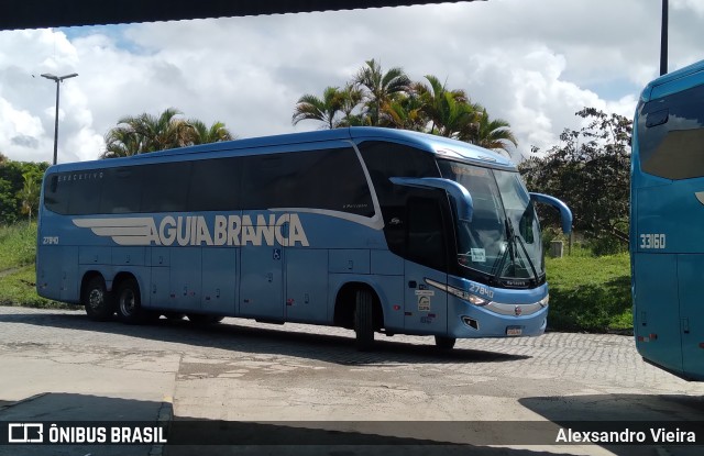 Viação Águia Branca 27840 na cidade de Santo Antônio de Jesus, Bahia, Brasil, por Alexsandro Vieira. Número da foto: #11468706.