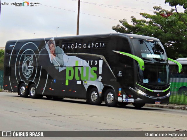 Viação Garcia 88009 na cidade de São Paulo, São Paulo, Brasil, por Guilherme Estevan. Número da foto: #11471202.
