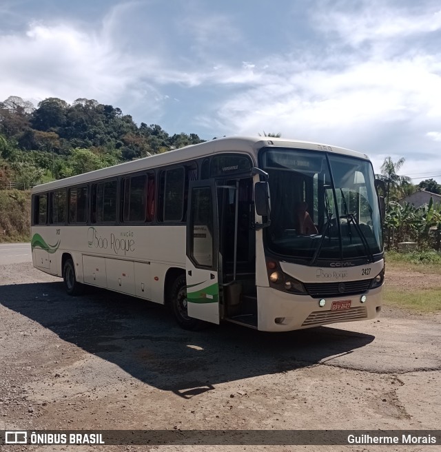 Viação São Roque 2427 na cidade de Marliéria, Minas Gerais, Brasil, por Guilherme Morais. ID da foto: 11468257.