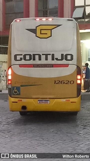 Empresa Gontijo de Transportes 12620 na cidade de Governador Valadares, Minas Gerais, Brasil, por Wilton Roberto. Número da foto: #11470722.