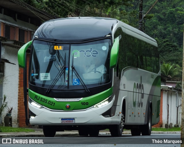 JH de Paula Transporte e Turismo RJ 535.021 na cidade de Angra dos Reis, Rio de Janeiro, Brasil, por Théo Marques. ID da foto: 11468086.