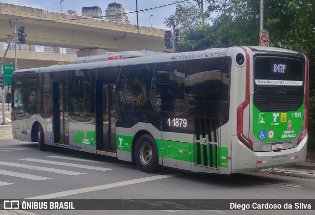 Viação Santa Brígida 1 1879 na cidade de São Paulo, São Paulo, Brasil, por Diego Cardoso da Silva. ID da foto: 11468316.