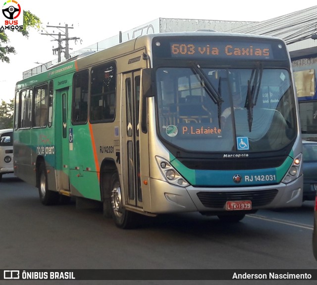 Expresso Rio de Janeiro RJ 142.031 na cidade de São João de Meriti, Rio de Janeiro, Brasil, por Anderson Nascimento . ID da foto: 11468263.