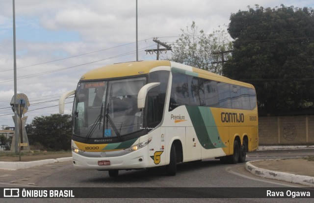 Empresa Gontijo de Transportes 18000 na cidade de Vitória da Conquista, Bahia, Brasil, por Rava Ogawa. ID da foto: 11471123.