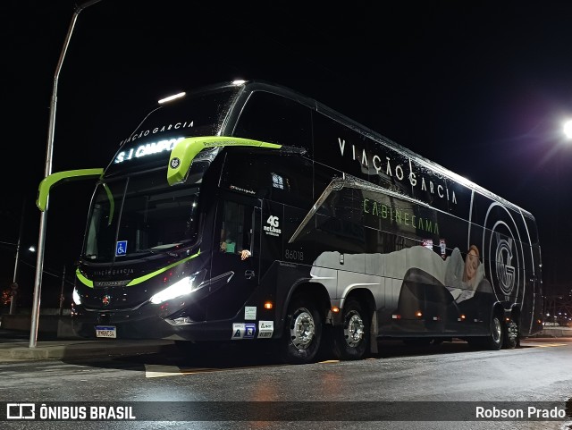 Viação Garcia 86018 na cidade de São José dos Campos, São Paulo, Brasil, por Robson Prado. Número da foto: #11470625.