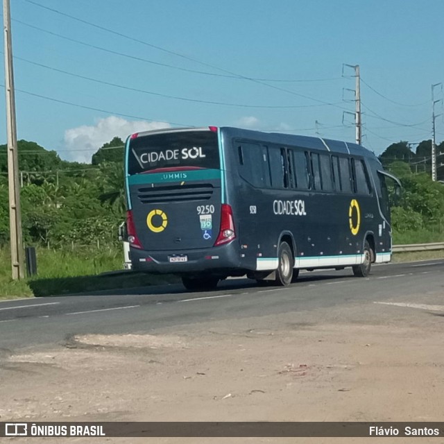 Viação Cidade Sol 9250 na cidade de Terra Nova, Bahia, Brasil, por Flávio  Santos. Número da foto: #11469712.