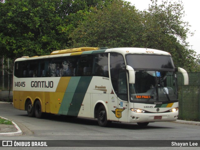 Empresa Gontijo de Transportes 14045 na cidade de São Paulo, São Paulo, Brasil, por Shayan Lee. Número da foto: #11470131.