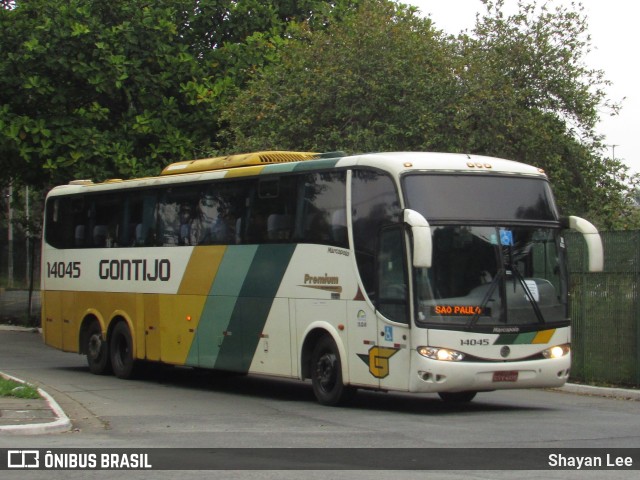 Empresa Gontijo de Transportes 14045 na cidade de São Paulo, São Paulo, Brasil, por Shayan Lee. ID da foto: 11470131.