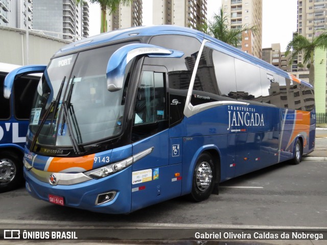 Transportes Jangada 9143 na cidade de Barueri, São Paulo, Brasil, por Gabriel Oliveira Caldas da Nobrega. ID da foto: 11468582.