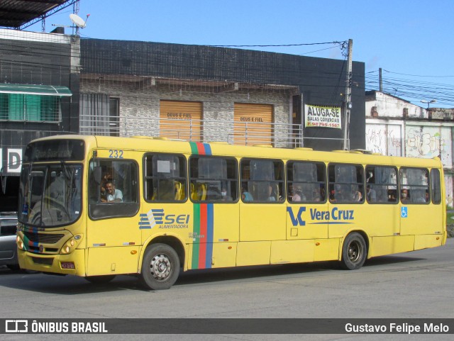 Expresso Vera Cruz 232 na cidade de Jaboatão dos Guararapes, Pernambuco, Brasil, por Gustavo Felipe Melo. ID da foto: 11468473.