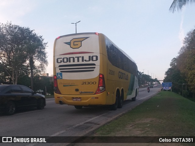 Empresa Gontijo de Transportes 21300 na cidade de Ipatinga, Minas Gerais, Brasil, por Celso ROTA381. Número da foto: #11471167.