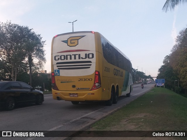 Empresa Gontijo de Transportes 21300 na cidade de Ipatinga, Minas Gerais, Brasil, por Celso ROTA381. ID da foto: 11471167.