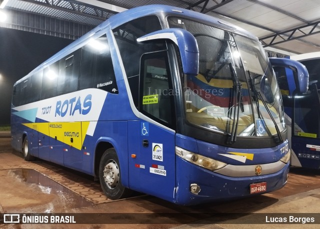 RodeRotas - Rotas de Viação do Triângulo 72107 na cidade de Cristalina, Goiás, Brasil, por Lucas Borges . Número da foto: #11469968.