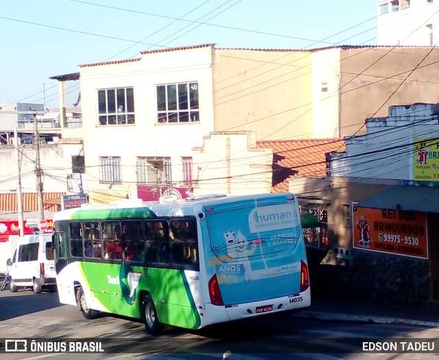 Turi Transportes - Sete Lagoas 14035 na cidade de Conselheiro Lafaiete, Minas Gerais, Brasil, por EDSON TADEU. Número da foto: #11468312.
