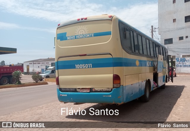 Viação Novo Horizonte 1005011 na cidade de Barra da Estiva, Bahia, Brasil, por Flávio  Santos. ID da foto: 11469761.