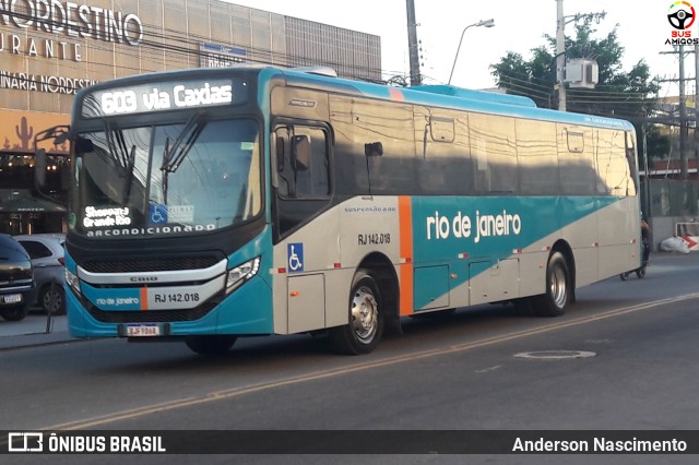 Expresso Rio de Janeiro RJ 142.018 na cidade de São João de Meriti, Rio de Janeiro, Brasil, por Anderson Nascimento . ID da foto: 11468275.