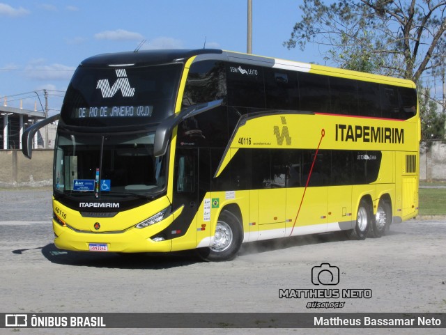 Viação Nova Itapemirim 40116 na cidade de Juiz de Fora, Minas Gerais, Brasil, por Mattheus Bassamar Neto. Número da foto: #11472776.