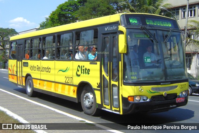 Viação Elite 2217 na cidade de Volta Redonda, Rio de Janeiro, Brasil, por Paulo Henrique Pereira Borges. Número da foto: #11473225.