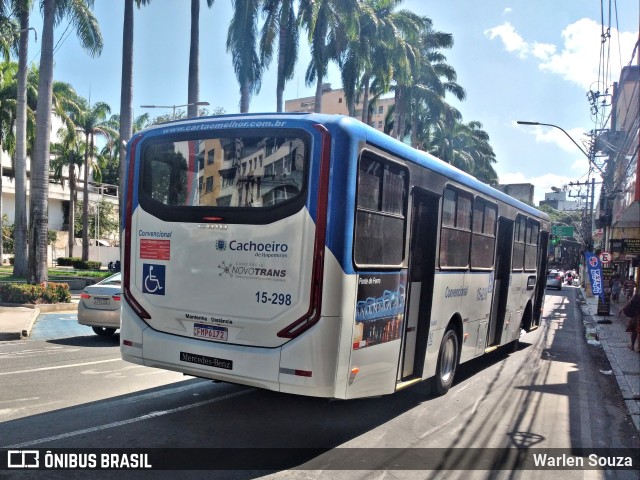 Viação Flecha Branca 15-298 na cidade de Cachoeiro de Itapemirim, Espírito Santo, Brasil, por Warlen Souza. Número da foto: #11471765.