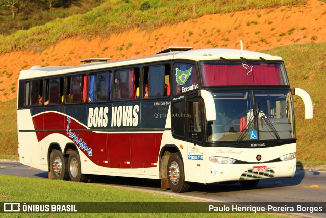 Boas Novas Turismo 3010 na cidade de Aparecida, São Paulo, Brasil, por Paulo Henrique Pereira Borges. ID da foto: 11473210.