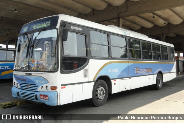 Trans1000 - Turismo Transmil RJ 148.015 na cidade de Nova Iguaçu, Rio de Janeiro, Brasil, por Paulo Henrique Pereira Borges. ID da foto: 11472051.