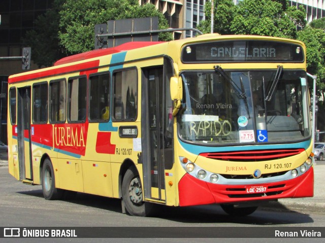 Auto Viação Jurema RJ 120.107 na cidade de Rio de Janeiro, Rio de Janeiro, Brasil, por Renan Vieira. Número da foto: #11472356.