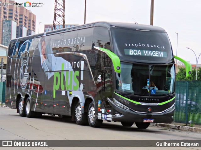 Viação Garcia 88109 na cidade de São Paulo, São Paulo, Brasil, por Guilherme Estevan. Número da foto: #11473857.