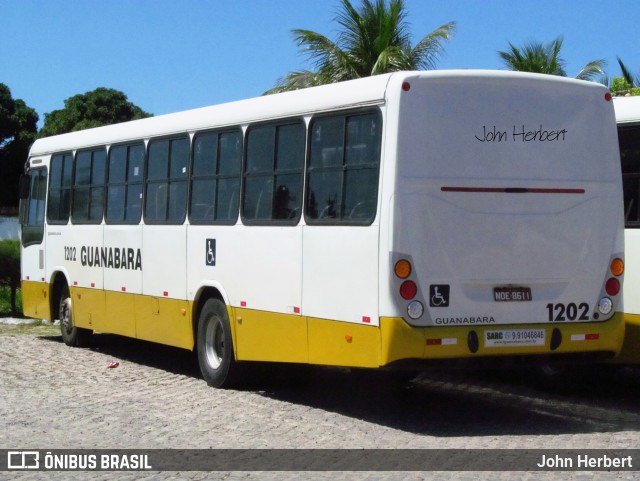 Transportes Guanabara 1202 na cidade de São Gonçalo do Amarante, Rio Grande do Norte, Brasil, por John Herbert. ID da foto: 11473280.