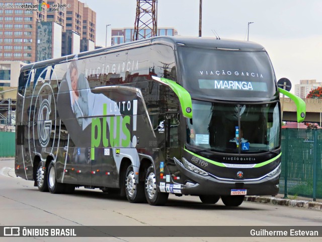Viação Garcia 88109 na cidade de São Paulo, São Paulo, Brasil, por Guilherme Estevan. Número da foto: #11473844.
