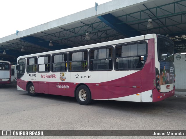 Transurb AE-002 na cidade de Belém, Pará, Brasil, por Jonas Miranda. ID da foto: 11475107.