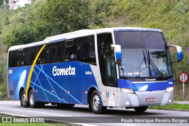 Viação Cometa 8130 na cidade de Barra do Piraí, Rio de Janeiro, Brasil, por Paulo Henrique Pereira Borges. ID da foto: 11475461.