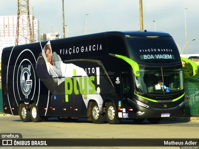 Viação Garcia 88018 na cidade de São Paulo, São Paulo, Brasil, por Matheus Adler. Número da foto: #11475553.
