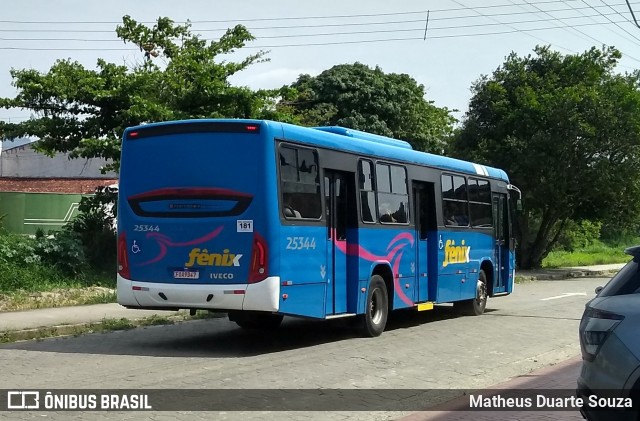 Expresso Fênix Caraguatatuba 25344 na cidade de Caraguatatuba, São Paulo, Brasil, por Matheus Duarte Souza. Número da foto: #11475928.