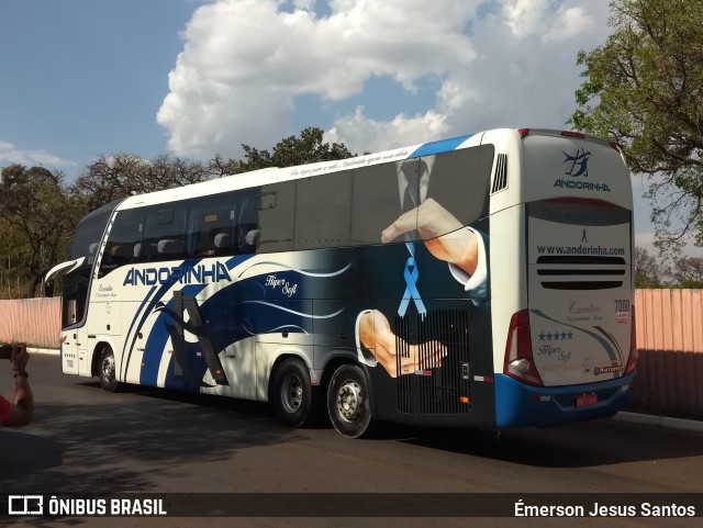 Empresa de Transportes Andorinha 7008 na cidade de Brasília, Distrito Federal, Brasil, por Émerson Jesus Santos. ID da foto: 11476424.