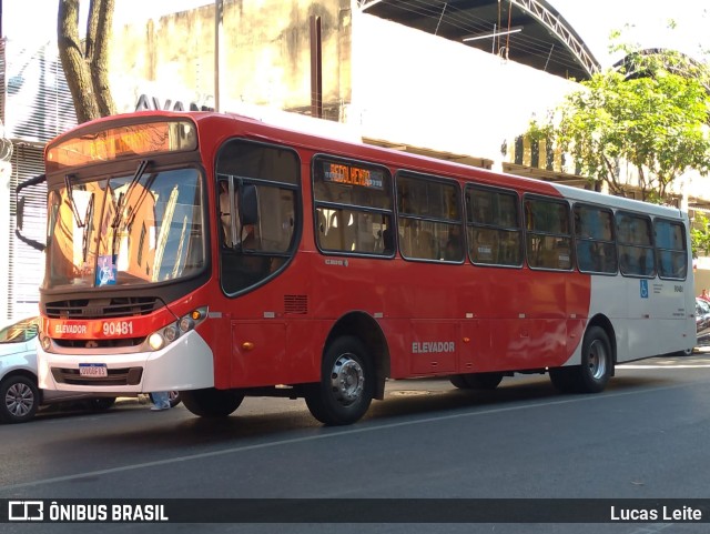 Companhia Coordenadas de Transportes 90481 na cidade de Belo Horizonte, Minas Gerais, Brasil, por Lucas Leite. Número da foto: #11476470.