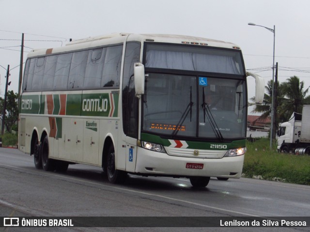 Empresa Gontijo de Transportes 21150 na cidade de Caruaru, Pernambuco, Brasil, por Lenilson da Silva Pessoa. ID da foto: 11474923.