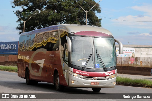 Expresso Gardenia 3220 na cidade de Betim, Minas Gerais, Brasil, por Rodrigo Barraza. ID da foto: 11475203.