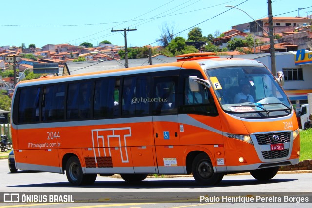 ITT - Itatiba Transporte e Turismo 2044 na cidade de Bragança Paulista, São Paulo, Brasil, por Paulo Henrique Pereira Borges. Número da foto: #11475421.
