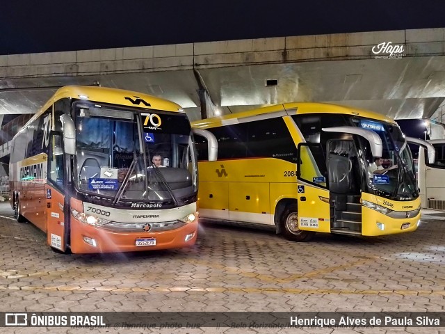 Viação Nova Itapemirim 70000 na cidade de Belo Horizonte, Minas Gerais, Brasil, por Henrique Alves de Paula Silva. Número da foto: #11475881.