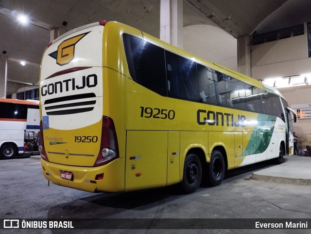 Empresa Gontijo de Transportes 19250 na cidade de Montes Claros, Minas Gerais, Brasil, por Everson Marini. ID da foto: 11476039.