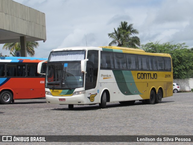 Empresa Gontijo de Transportes 20015 na cidade de Caruaru, Pernambuco, Brasil, por Lenilson da Silva Pessoa. ID da foto: 11474701.