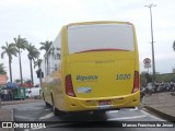 Biguaçu Transportes Coletivos Administração e Participação 1020 na cidade de Florianópolis, Santa Catarina, Brasil, por Marcos Francisco de Jesus. Número da foto: #:id.