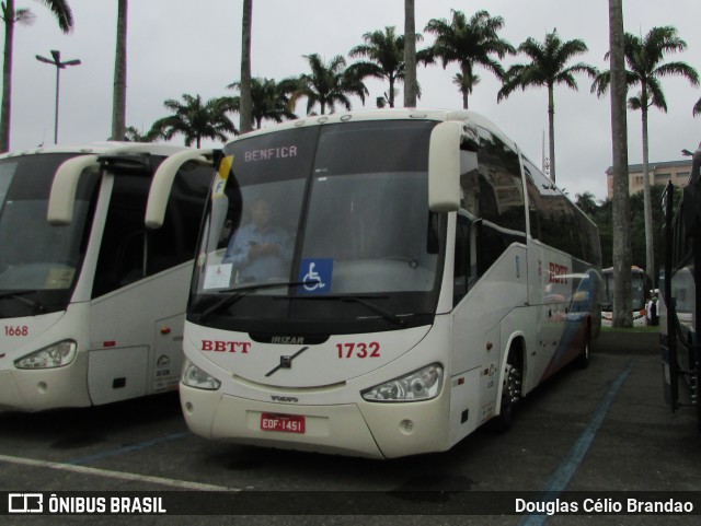 BBTT - Benfica Barueri Transporte e Turismo 1732 na cidade de Aparecida, São Paulo, Brasil, por Douglas Célio Brandao. Número da foto: #11479716.