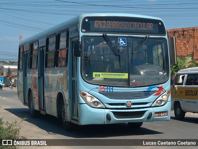 Rota Sol > Vega Transporte Urbano 35111 na cidade de Fortaleza, Ceará, Brasil, por Lucas Caetano. Número da foto: #11477120.
