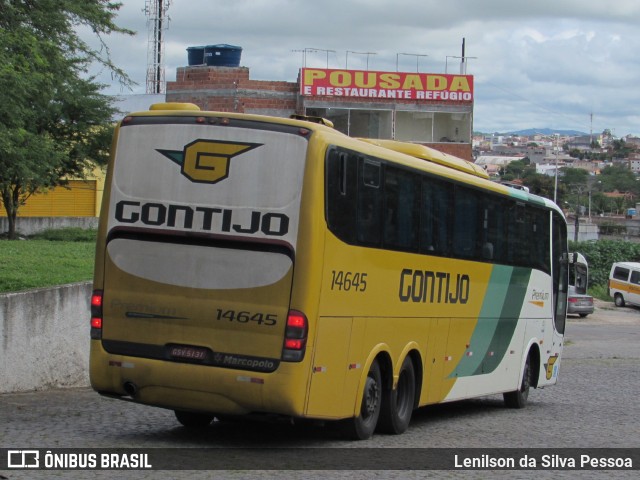 Empresa Gontijo de Transportes 14645 na cidade de Caruaru, Pernambuco, Brasil, por Lenilson da Silva Pessoa. Número da foto: #11478312.