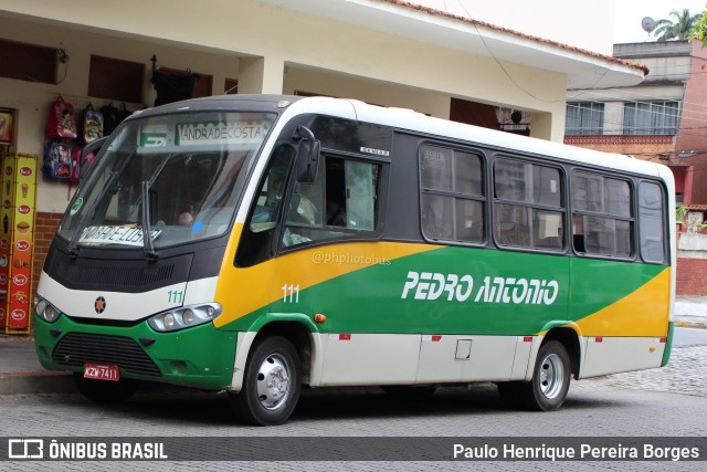 Empresa de Ônibus e Turismo Pedro Antônio 111 na cidade de Vassouras, Rio de Janeiro, Brasil, por Paulo Henrique Pereira Borges. ID da foto: 11479165.